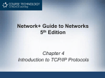 Chapter 4: Introduction to TCP/IP Protocols
