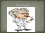 Mark Twain - TeacherWeb