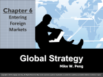 Global Strategy 1e. - Michael Peng - The University of Texas at Dallas