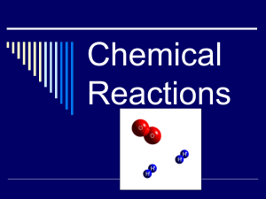 Chemical Reactions