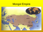 Mongol Empire - OnMyCalendar