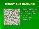 history of money and banking