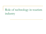 8. Role of technology in tourism industry