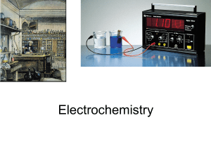 Chapter 18 Electrochemistry