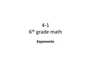 Lesson 4-1a