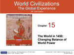 The World in 1450 - WerkmeisterAPWorldHistory