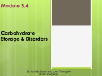 Carbohydrate Related Disorders
