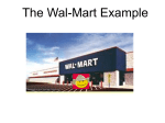 The Wal-Mart Example