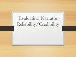 Narrator Reliability