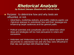 Final Project, Rhetorical Analysis Slides