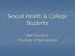 Sexual Health College Students[1]