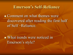 Emerson`s Self