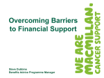 Funding for advice and support