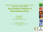 Gas Quality Analysis at Biomethane Entry