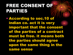 Meaning of Consent