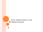 Egg Diffusion Lab Directions