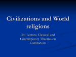 Civilizations and World-Religions