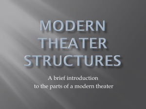 Modern Theatre Architecture Power Point