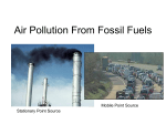 Air Pollution From Fossil Fuels