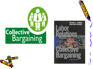 21. Collective Bargaining