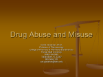 Drug Abuse and Misuse