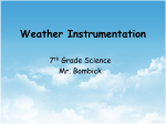 Weather Instrumentation