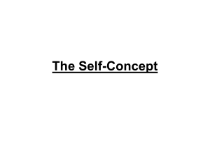 The Self-Concept - the Education Forum
