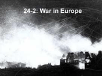 24-2: War in Europe