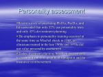 Personality assessment - People Server at UNCW