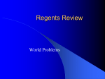 Regents Review - Sewanhaka Central High School District