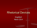 Rhetorical Devices