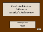 Greek Architecture - Warren County Schools