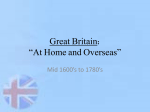 Great Britain: “At Home and Overseas”