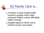 New Jersey Family Care: what is it?