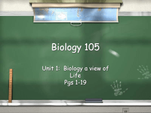 Biology 105