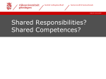 Shared Competences? - IUCN Academy of Environmental Law