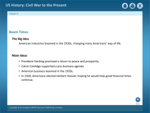 US History: Civil War to the Present