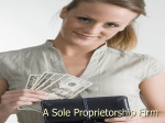 Suitability of Sole Proprietorship Form of Business