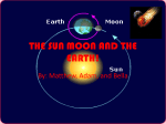 the sun moon and the earth!