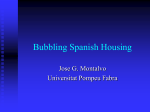 Bubbling Spanish Housing