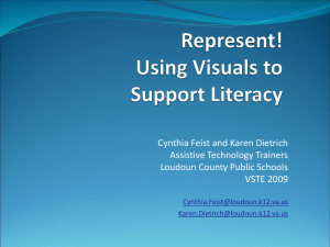 Represent! Using Visuals to Support Literacy