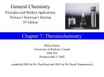 Lecture 16-Chapter 7-October 19, 2005