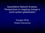 Quantitative Network Analysis: Perspectives on mapping change in