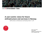 A user-centric vision for future eInfrastructure