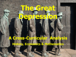 Economics of the Great Depression