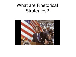 What Are Rhetorical Strategies