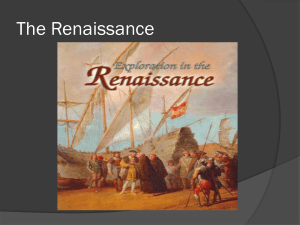 The Renaissance - Hunt`s World of History