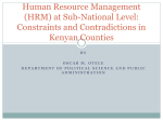 Human Resource Management (HRM)