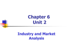 Chapter 6 Unit 2 Industry and Market Analysis
