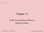 Chapter 13 - Case Tools and their Effect on Software Quality Reviews
